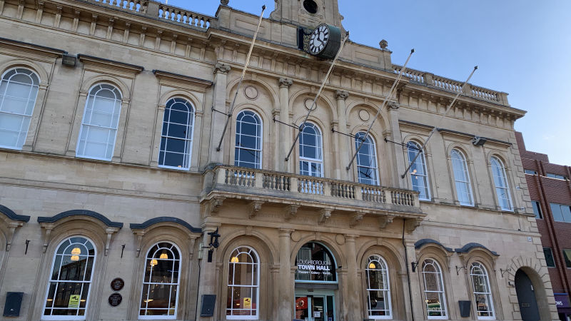Loughborough Town Hall exterior